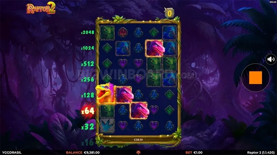New slot machine game with vibrant graphics